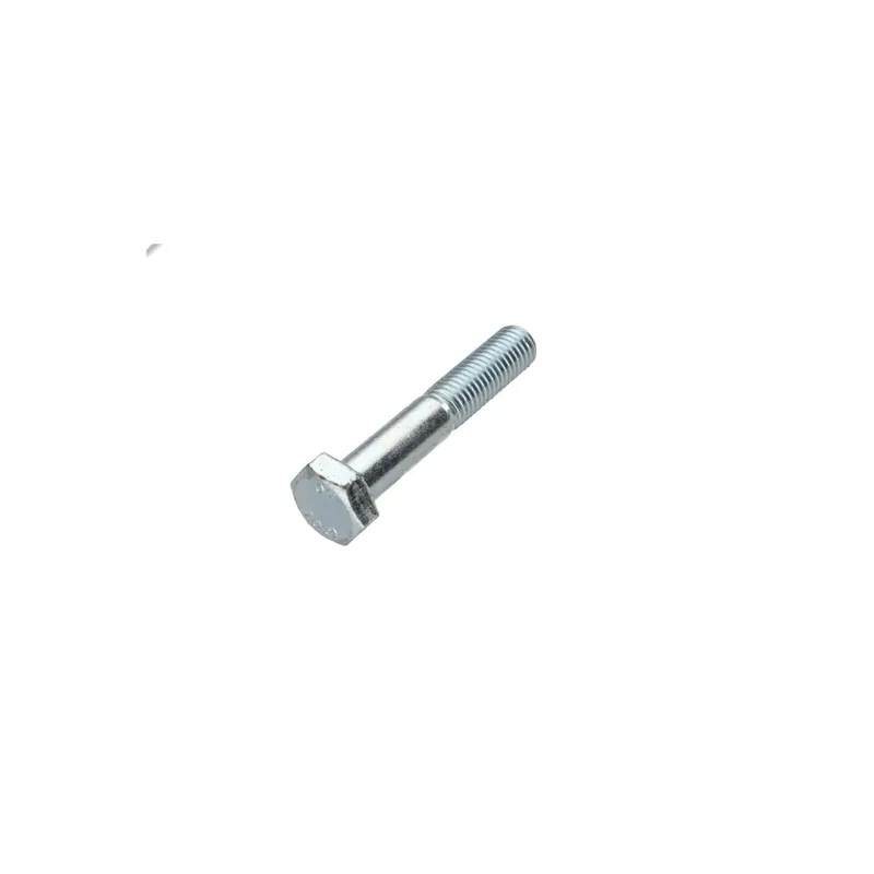 1 x Corps de boulon filetage partiel Tête hexagonale TH M10X80 Classe 10.9 Acier zingué