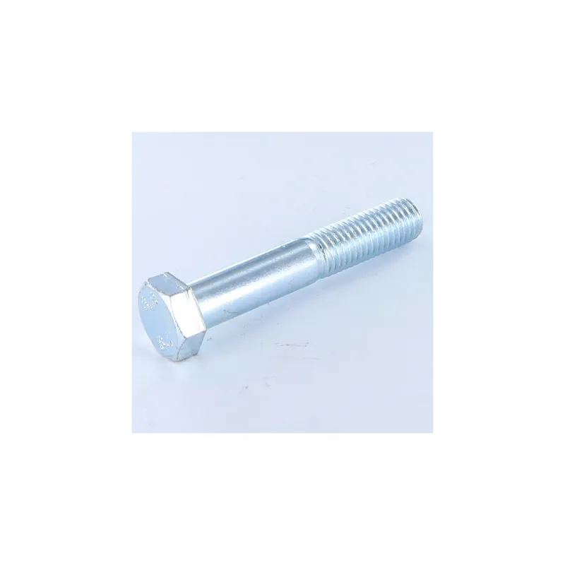 1 x Corps de boulon filetage partiel Tête hexagonale TH M12X85 Classe 8.8 Acier zingué