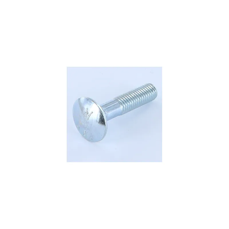 1 x TRCC JAPY tête ronde collet carré M10X45 Filetage partiel Classe 8.8 Acier zingué