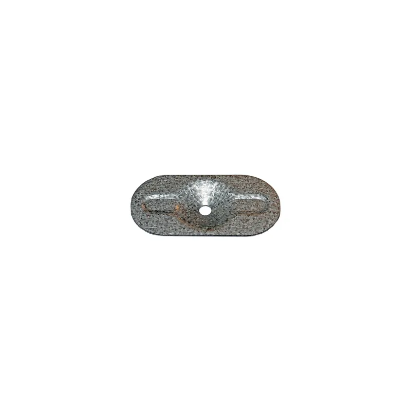 1 x Rondelle OVALE Fixation ISOLANT 82X405.5X1 Acier zingué