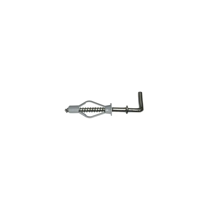 1 x Cheville Nylon 8X40 Avec Gond MOYEN Collerette 4X45