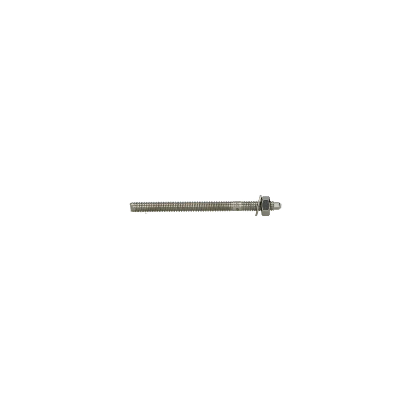 1 x Tige filetée Ancrage CHIMIQUE M12X160 Acier zingué