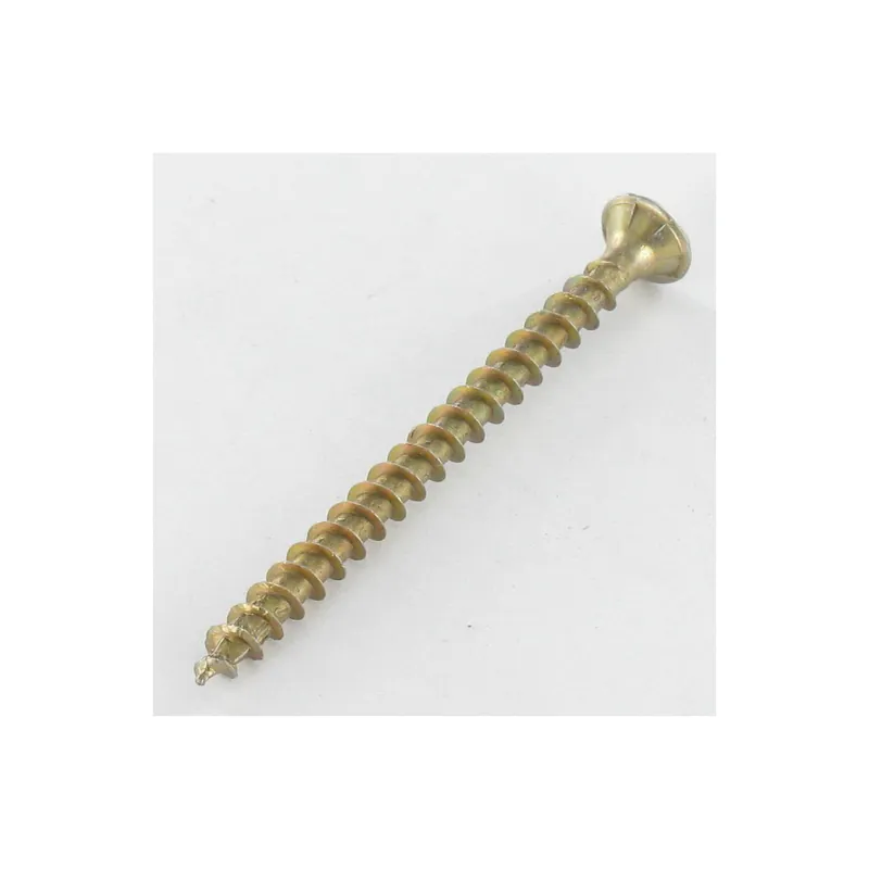 1 x Vis Spax Tête fraisée Pozi N°1 2X16 Diamètre de tête 4.3 Filetage total YELLOX microvis