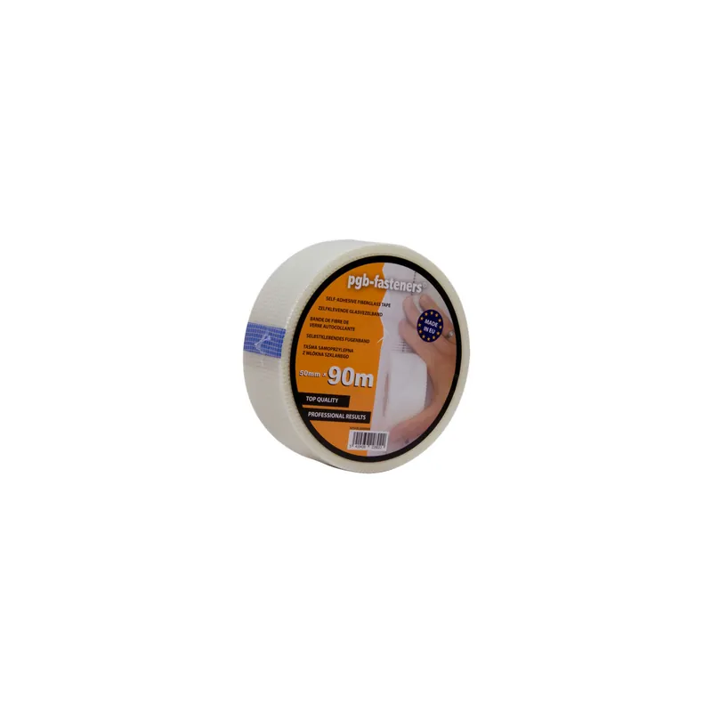 1 x Bande à joint pour plaque de plâtre - fibre adhesive - 50MM Longueur 45METRES