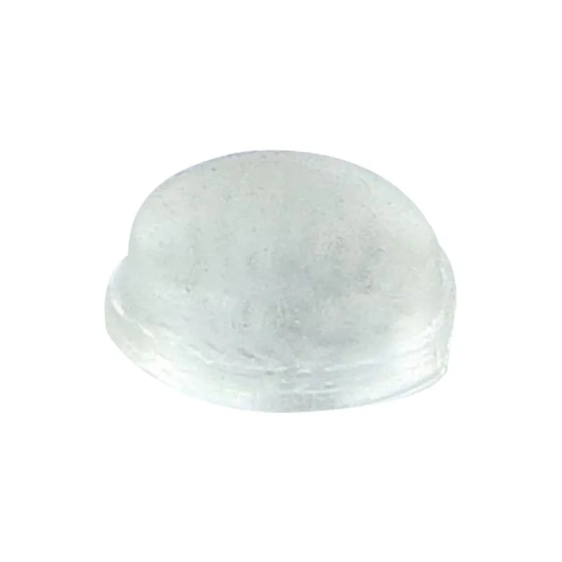 1 x Butée de porte cylindrique adhésive transparente 19X4