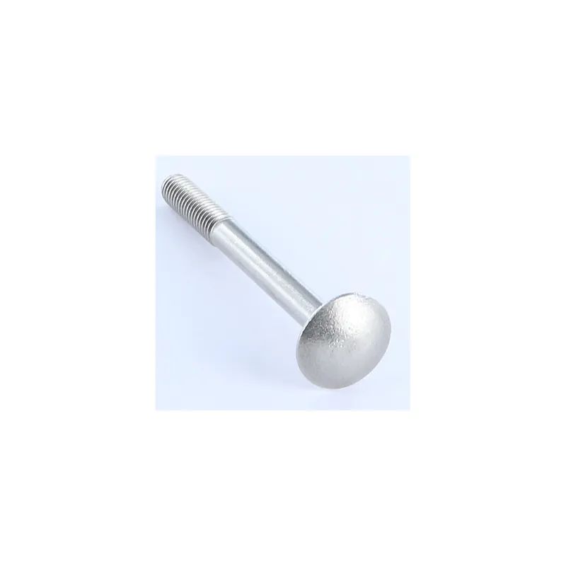 1 x TRCC JAPY tête ronde collet carré M8X45 Filetée sur 22 Filetage partiel Acier zingué