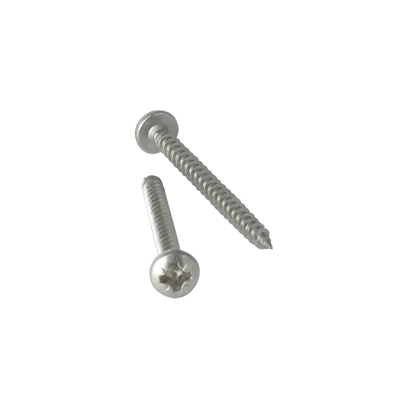 1 x VBA Vis bois agglo Tête ronde TR Pozi 5X40 Inox A4