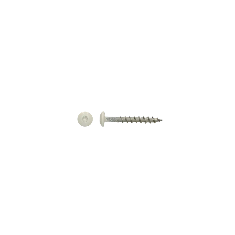 1 x Vis Penture 4.5X35 TORX T20 Inox A4 RAL9005 noir foncé