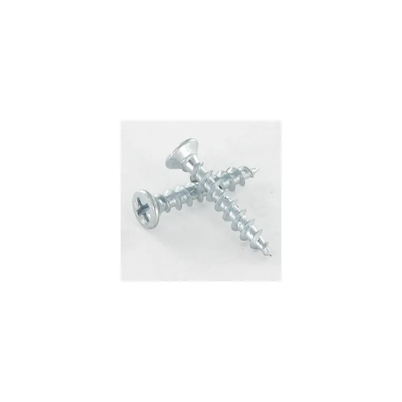 1 x Vis De FERRURE/PVC Tête fraisée Phillips 4.2X45 Acier zingué