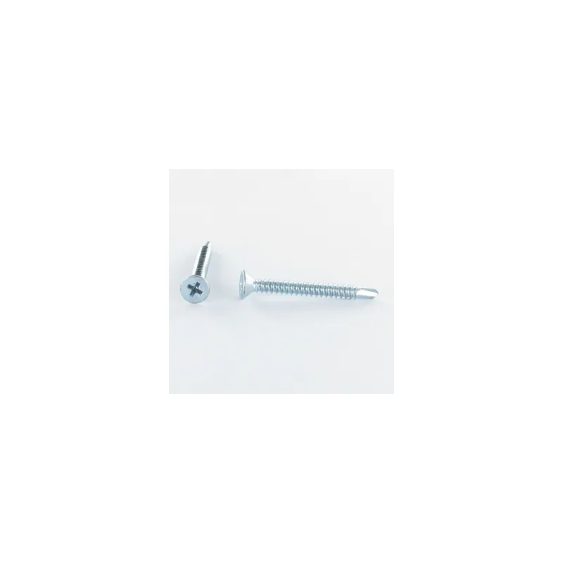 1 x Vis autoperceuse Tête fraisée Phillips 2.9X9.5 Acier zingué RAL7016 gris anthracite