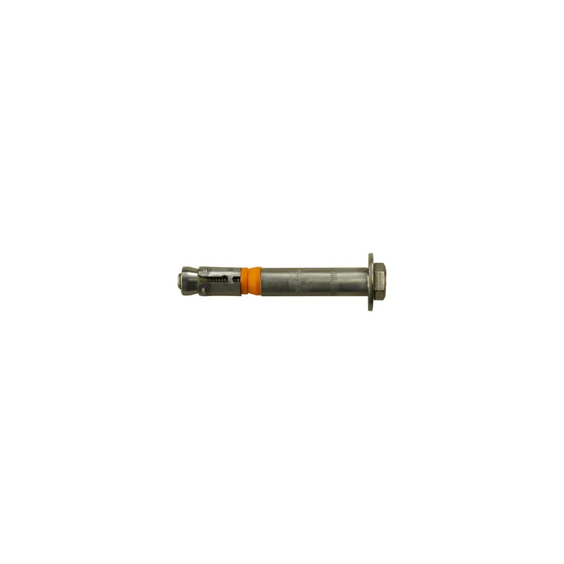1 x Boulon (vendu avec Ecrou) Ancrage M8X105 Avec Vis métaux Tête hexagonale TH Inox A4
