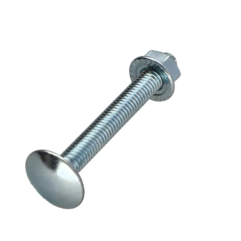 1 x Boite de 50 T.CAR 6X50 + 50 Ecrou Cranté Acier zingué