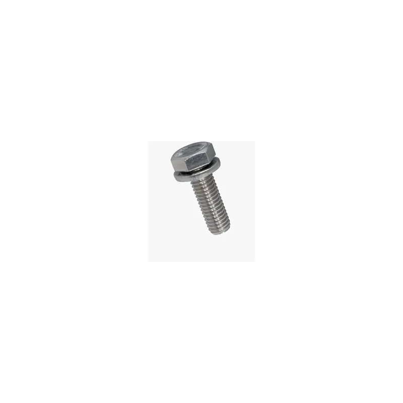 1 x Vis métaux Tête hexagonale TH Filetage total Avec RD IMP M5X12 Inox A2