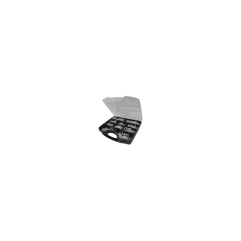 1 x Assortiment de 500 Rivet aveugle multiserrage GOMULTI Aluminium Tige acier DEGOMETAL