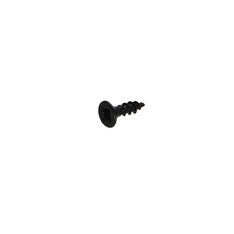 1 x VBA Vis bois agglo Inox A2 Noir Tête fraisée Pozi 3.5X12