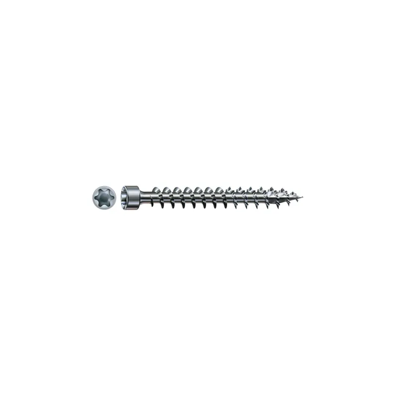 1 x Spax Vis bois Tête cylindrique TC TORX T40 8X600 Filetage total 4CUT WIROX