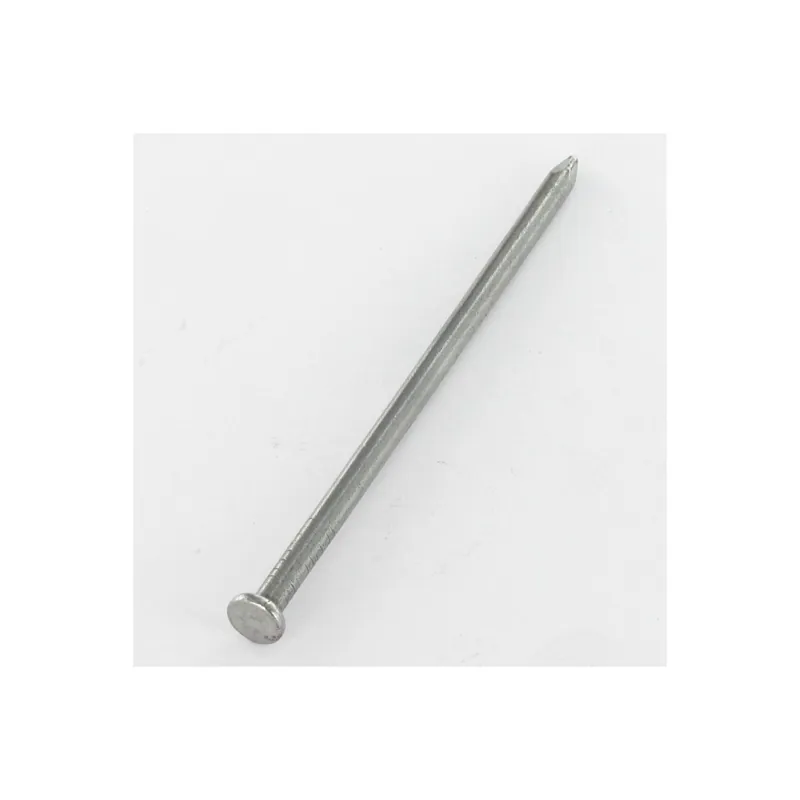1 x Kg de pointes Acier brut Tête plate 2,2X45