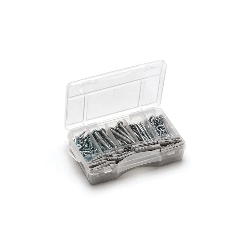 1 x Assortiment de Pitonnerie Acier zingué (135 ELEMENTS)