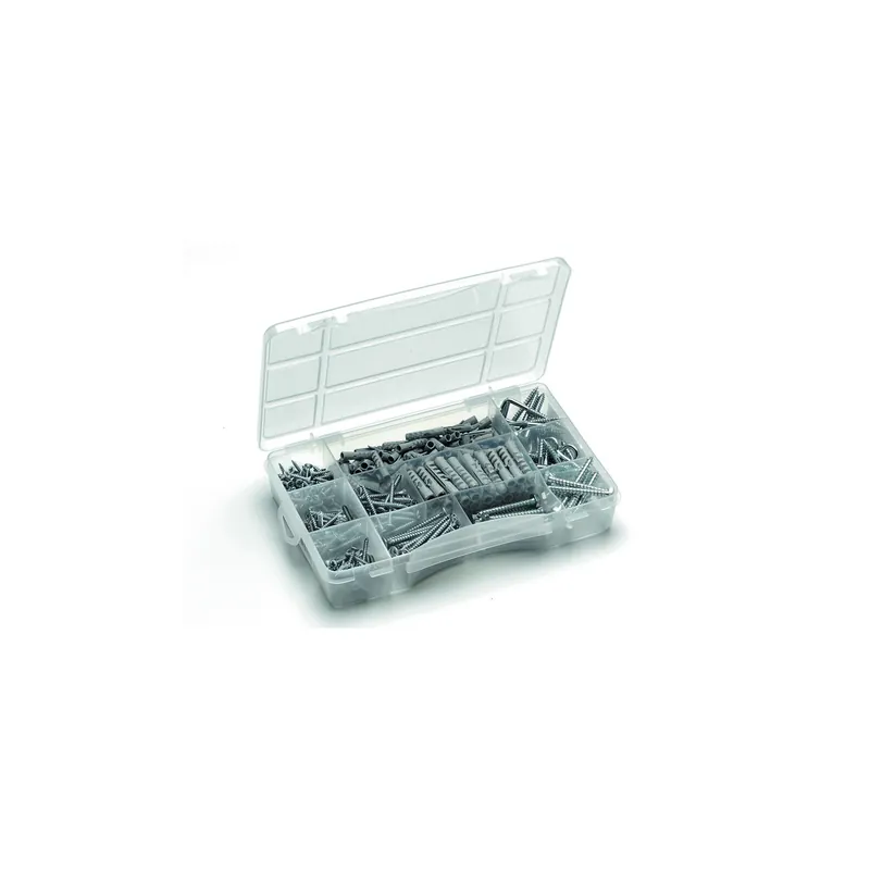 1 x Assortiment de Pitonnerie Acier zingué (415 ELEMENTS)
