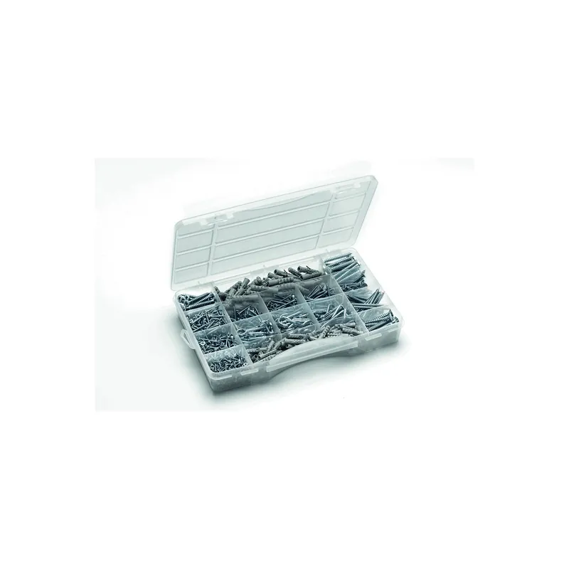 1 x Assortiment de Pitonnerie Acier zingué (1155 ELEMENTS)