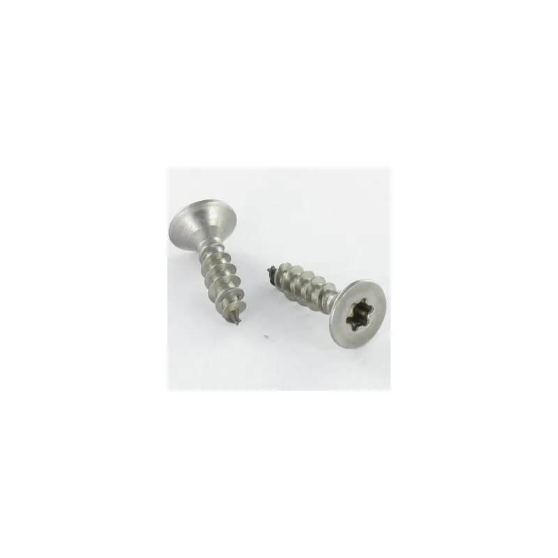 1 x VBA Vis bois agglo Inox A2 Tête fraisée 4.5X40 Filetage total TORX T20