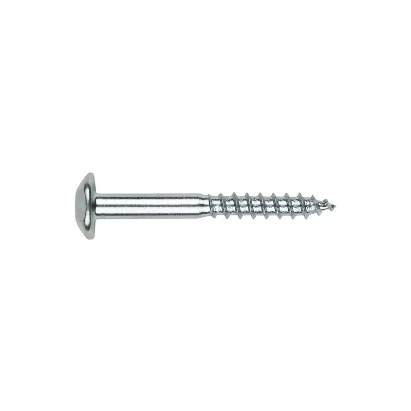 1 x Vis Penture Inviolable 2 pièces TORX T40 7X70 Acier zingué