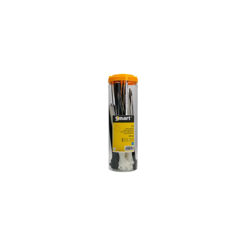 1 x Assortiment de 240 Colliers de serrage Nylon