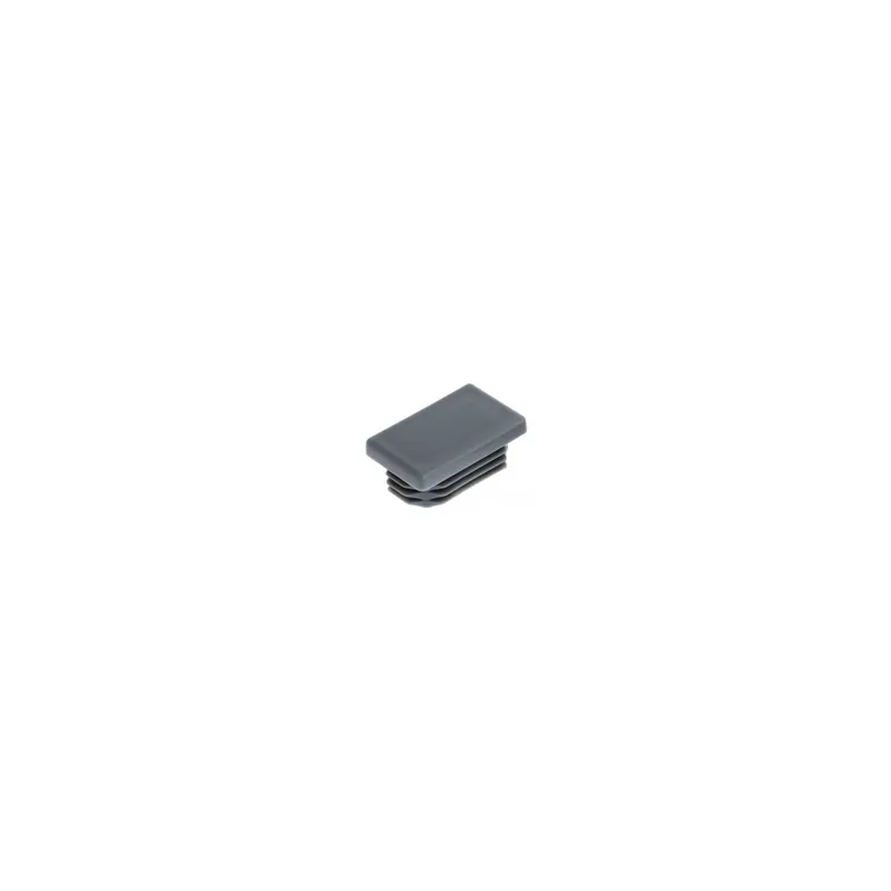 1 x Bouchon rectangle pour tube 150X30 épaisseur tole du tube 1.5A 3 Polyethylène noir