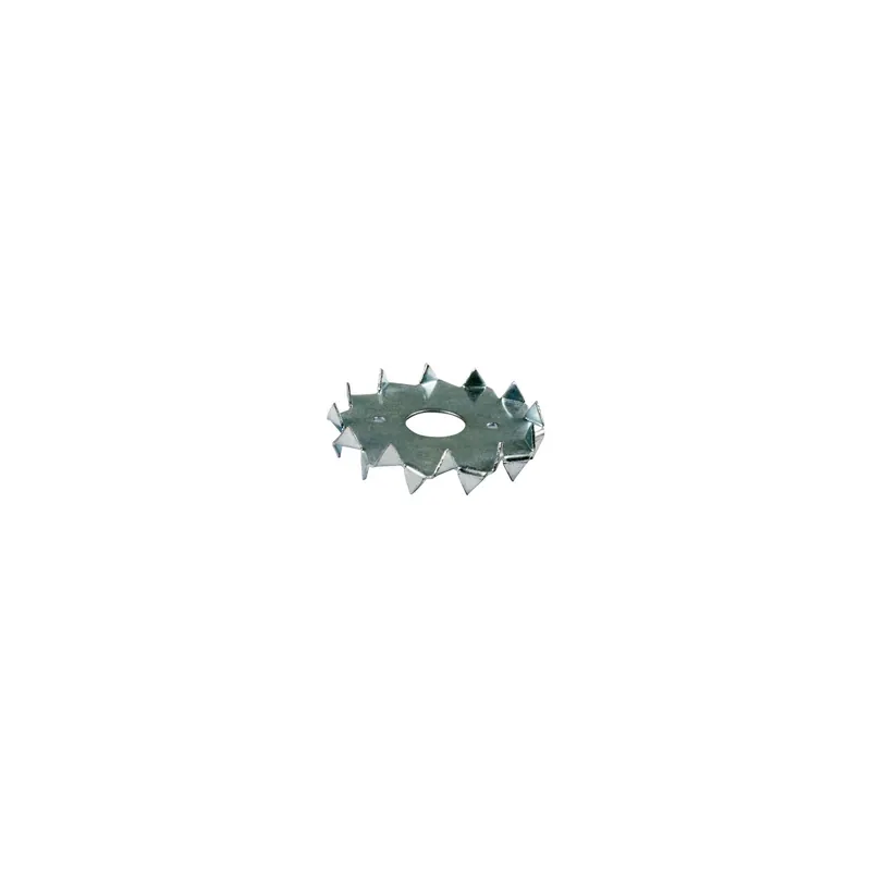 1 x CRAMPON De Charpente Double DENTURE 75X26 Acier zingué
