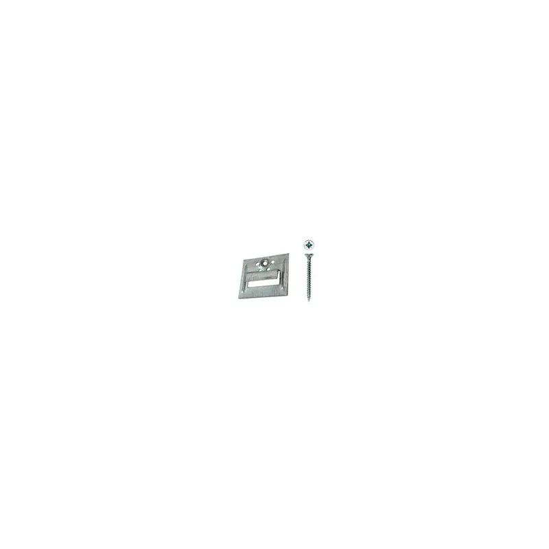 1 x Clips pour lambris n° 2 + Vis Acier zingué