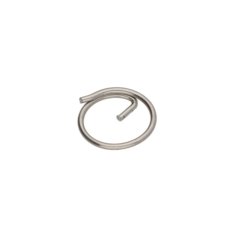 1 x Anneau brisé pour fixation d‘axe Diamètre 1.2 Inox A4