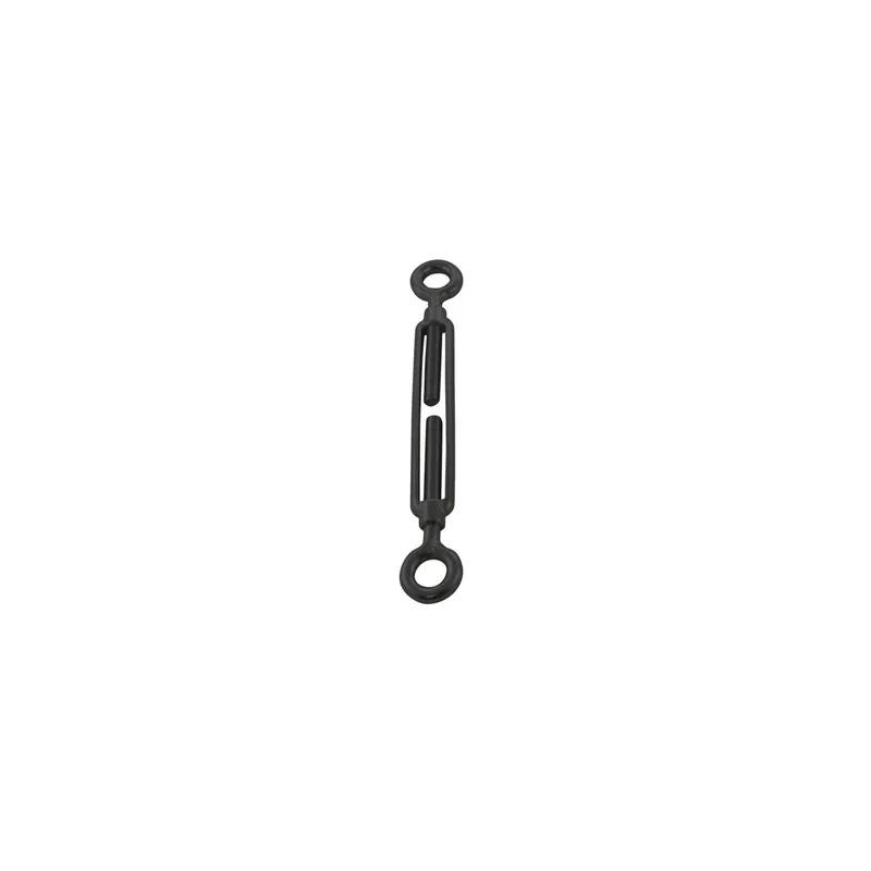 1 x Tendeur oeil oeil M6 Oeil 10 Inox A4 Noir
