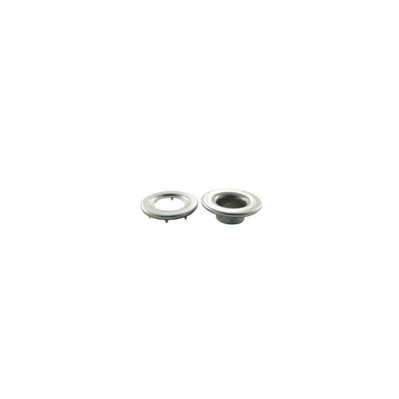 1 x Fixation avec oeillet Inox A2 Diamètre 11.2