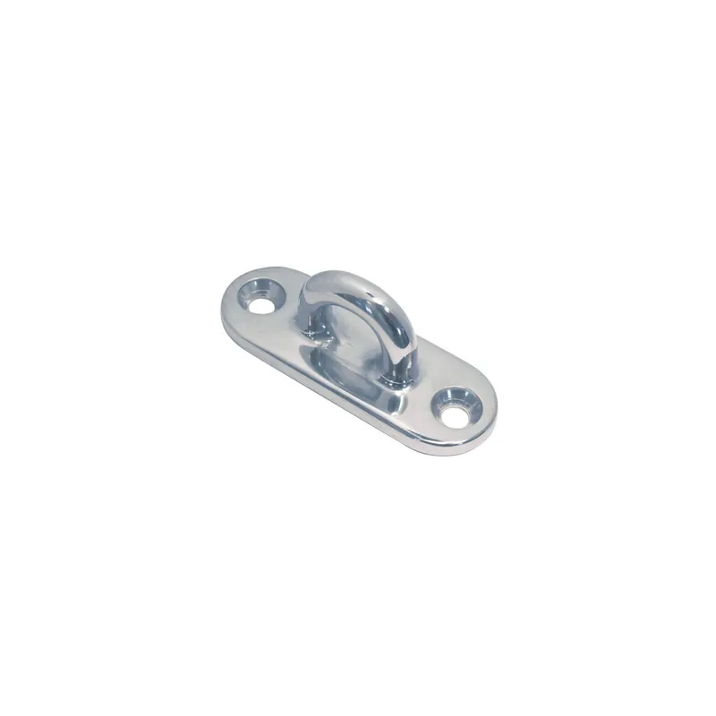 1 x Pontet à platine OVALE 75X22 Inox A4