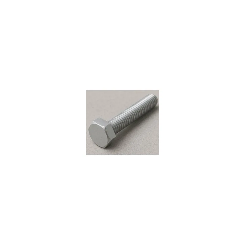 1 x Vis métaux Tête hexagonale TH M8X50 Aluminium