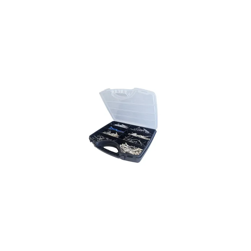 1 x Assortiment de 500 Rivet GOSTAR GOLIGHT Aluminium Tige acier DEGOMETAL