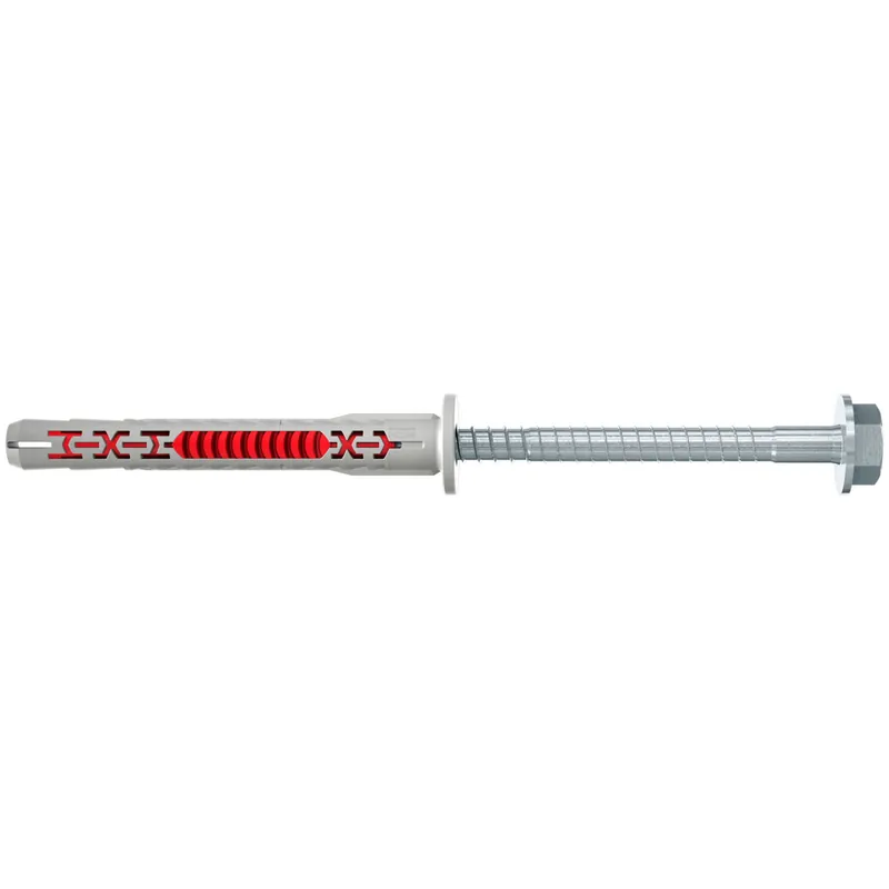 1 x Cheville DUOXPANF Tête hexagonale TH 10X120 Fischer FUS Acier zingué