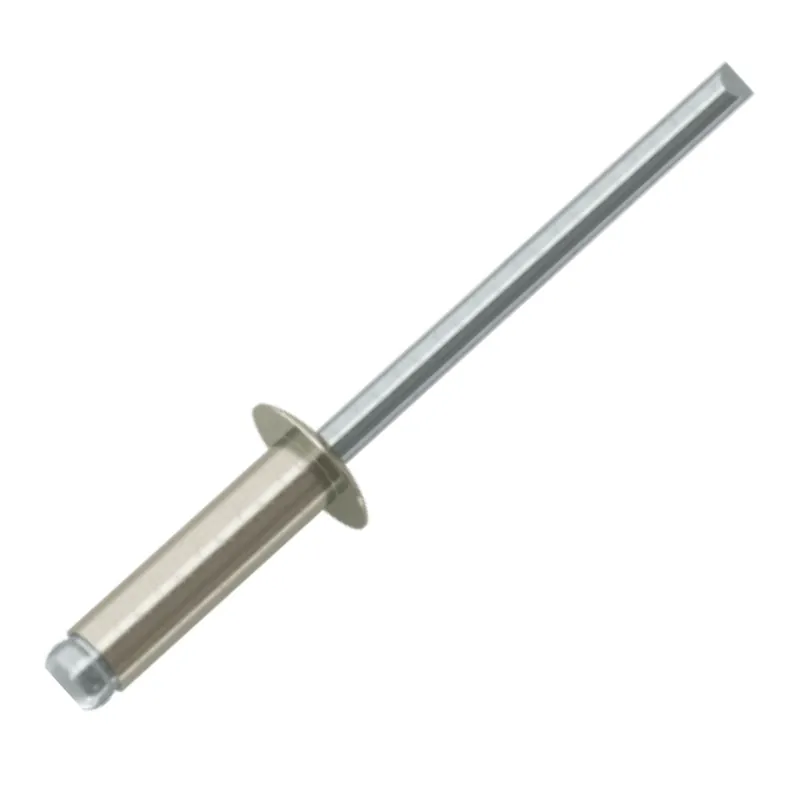 1 x Rivet aveugle Aluminium Tige acier 3X8 Epaisseur de serrage 3 à 5 Tête Ronde Standard RAL9002 blan gris