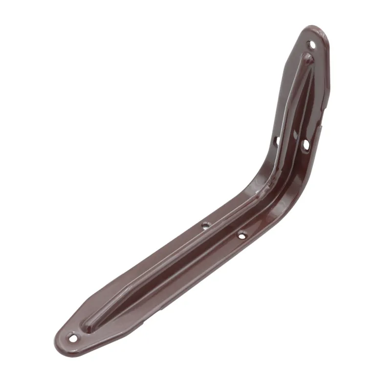 1 x Equerre pour support d‘étagère 147X240 Marron