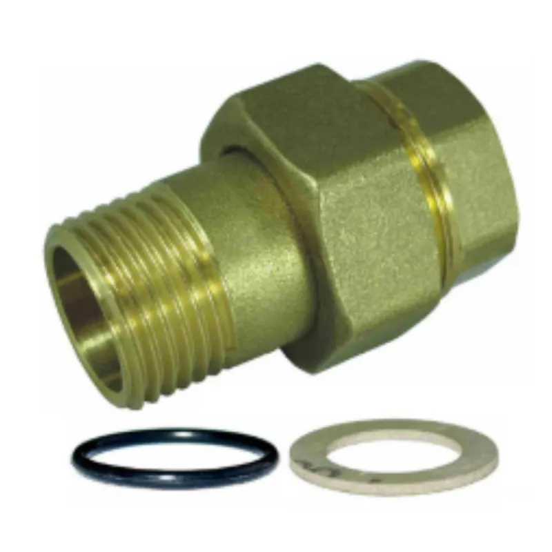 1 x Raccord union droit figure 331 joint plat Mâle femelle 1" Laiton