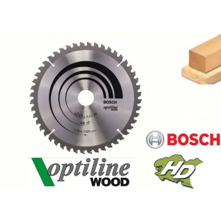 lame de scie circulaire Bosch Optiline D.180mm