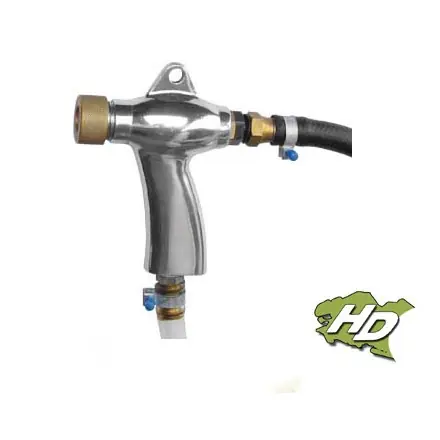pistolet de sablage en fonte d‘alu pour cabine à pédale