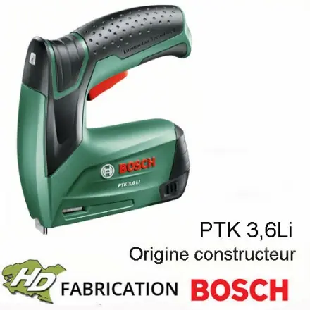 agrafeuse Bosch Lithium sans fil PTK 3,6LI - 0603968101