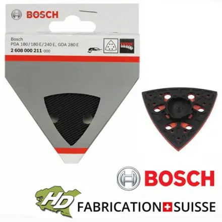 plateau de ponçage pour ponceuse delta Bosch