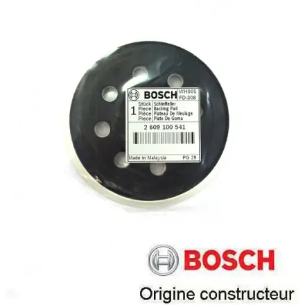 plateau de ponçage pour ponceuse excentrique bosch GEX125-1AE