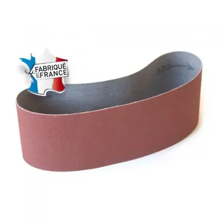 bande abrasive corindon supérieur 75x510 mm gr 24 à 400
