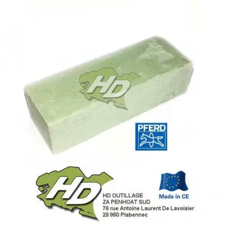 pâte à polir PFERD verte 1.1Kg polissage acier inox