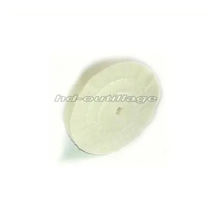 disque coton cousu pour polissage 45x10x6 mm