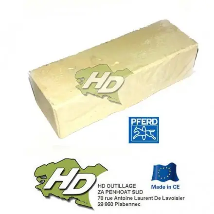 pâte à polir PFERD beige 1.1Kg polir les plastiques