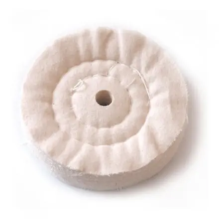 disque flanelle cousue pour polissage 125x15x13 mm